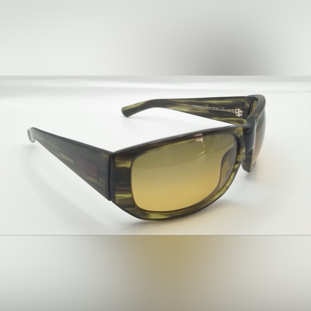 Smith Bauhaus Brown Green Oval Sunglasses Frames Only